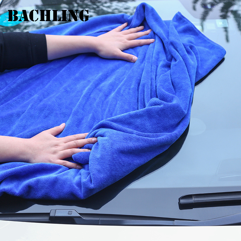 Microfiber Car Drying Towel Super Absorbent - 60x160/180 cm Asciugamano per lavaggio auto