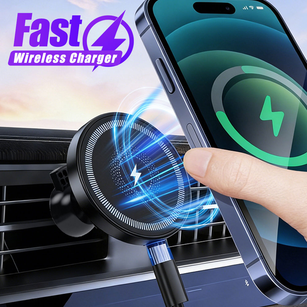 Supporto Magnetico Wireless pe - Magnetic Phone Holder For Car Vent recensione e prezzo