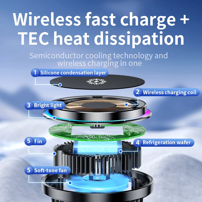 Caricabatteria da auto Wireles - Wireless Car Charger Mount Fast Charging recensione e prezzo