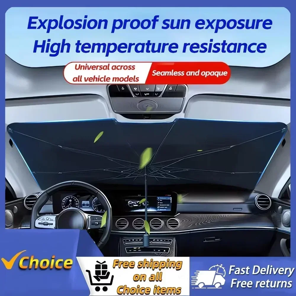 Parasole per Parabrezza Auto,  - Car Sunshade Windshield Umbrella Foldable recensione e prezzo