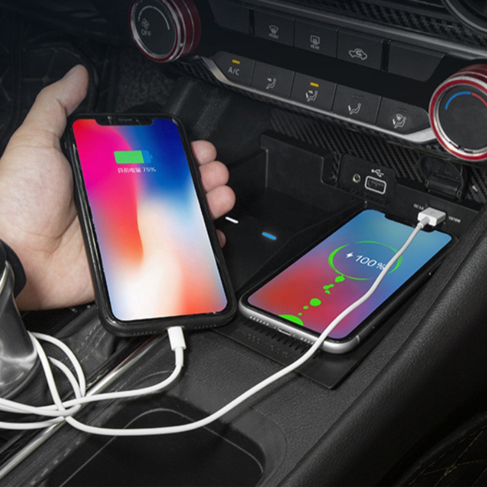 Supporto per Telefono Auto con - Wireless Car Charger Mount Fast Charging recensione e prezzo