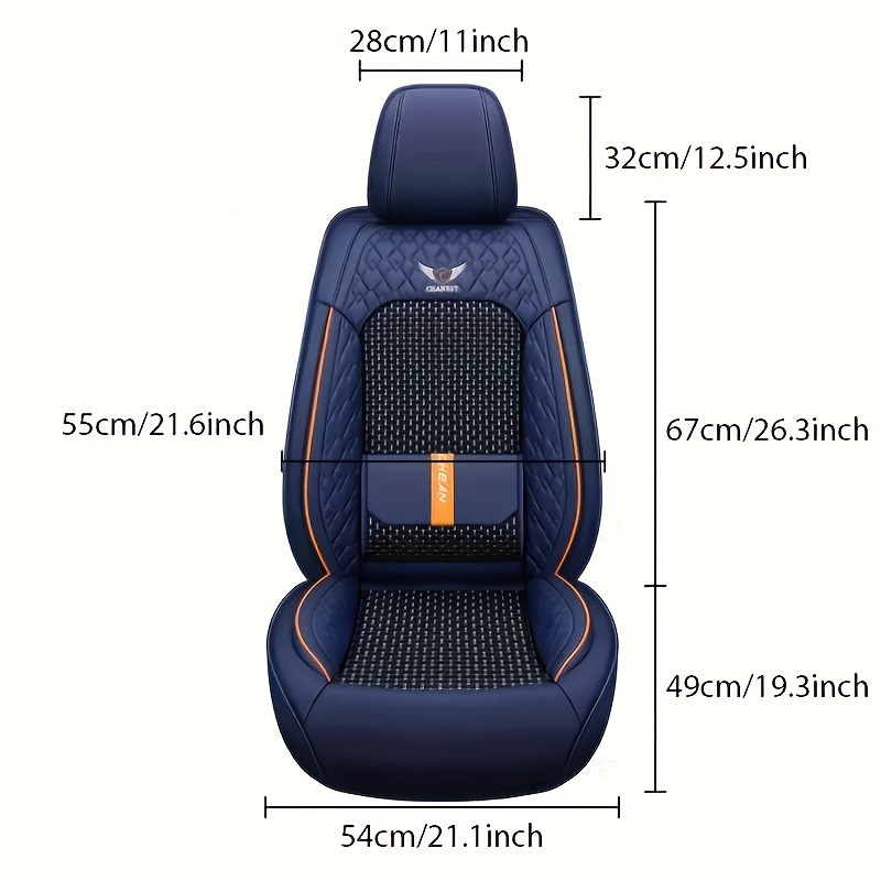 Per Peugeot 206, W205, Honda J - Leather Car Seat Covers Full Set Universal recensione e prezzo
