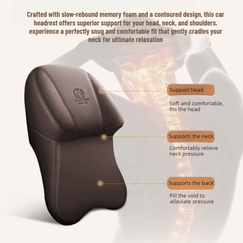 Nuovo Set Universale Minimalis - Memory Foam Car Neck Pillow Lumbar Support recensione e prezzo