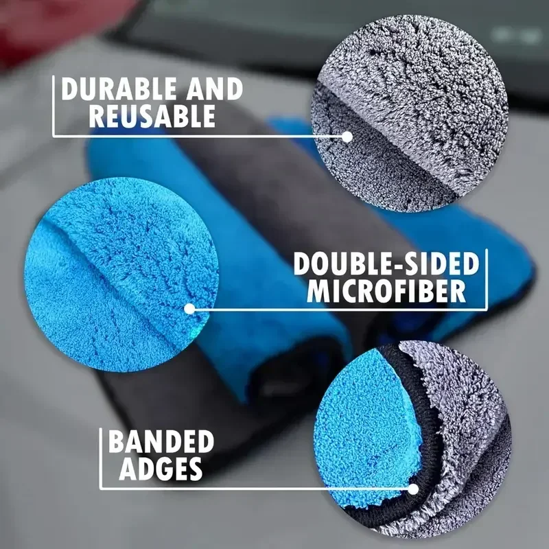 Asciugamano per pulizia in mic - Microfiber Car Drying Towel Super Absorbent recensione e prezzo