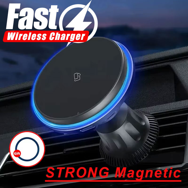 Caricabatterie wireless magnet - Wireless Car Charger Mount Fast Charging recensione e prezzo