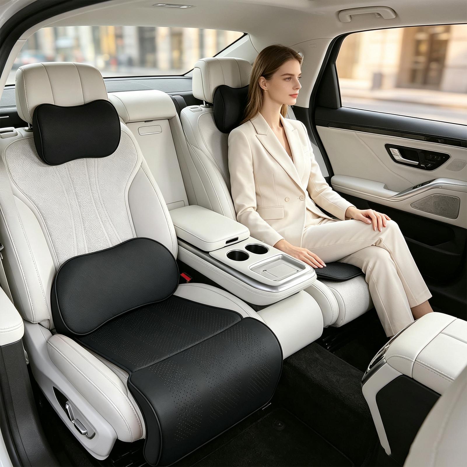 Cuscino per Sedile Auto Ergono - Memory Foam Car Neck Pillow Lumbar Support recensione e prezzo