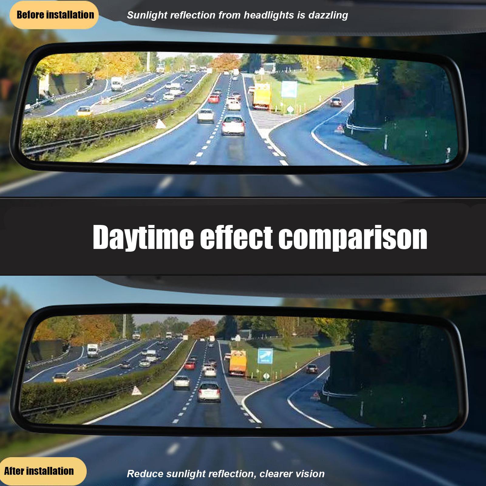 Pellicola Antiriflesso e Antin - Anti Glare Car Rearview Mirror Film recensione e prezzo