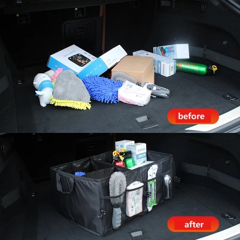 Scatola Pieghevole per Bagagli - Car Trunk Organizer Foldable Storage Box recensione e prezzo