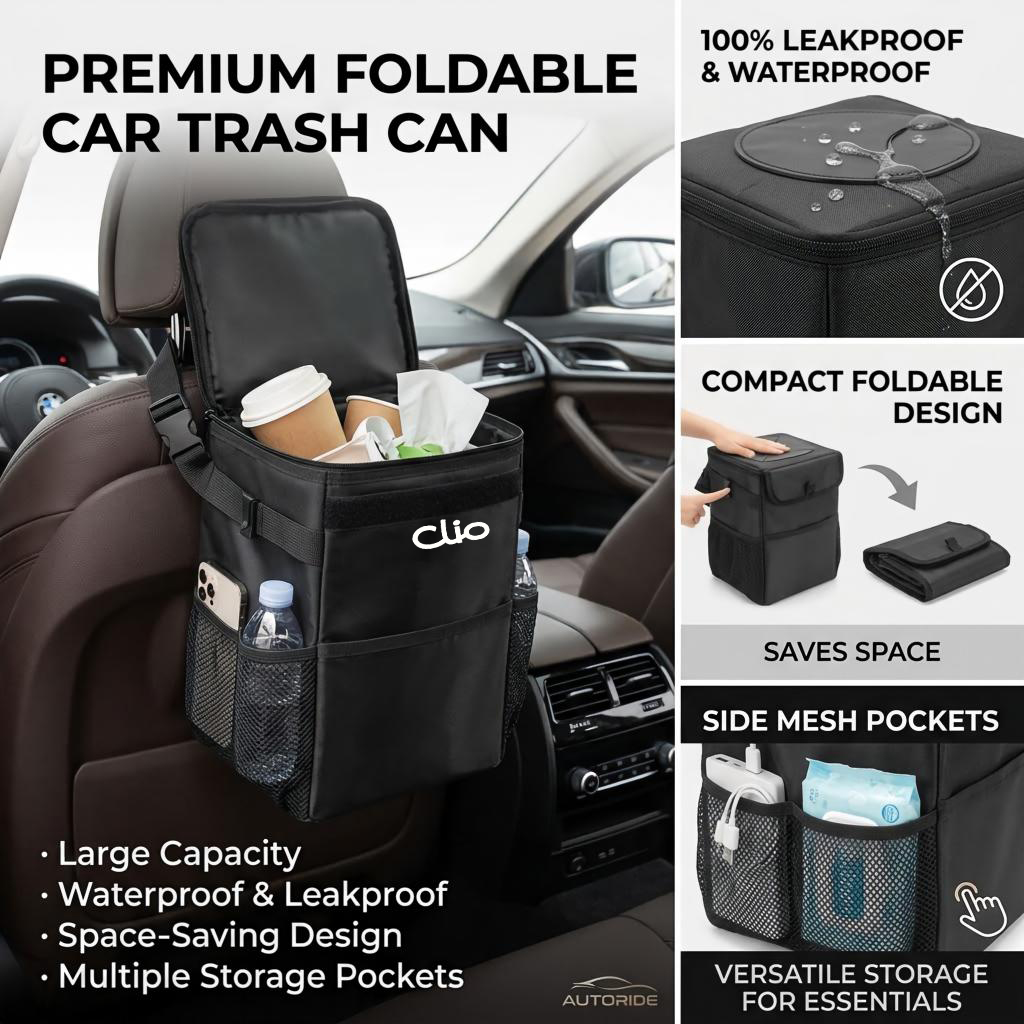 Borsa portaoggetti impermeabil - Waterproof Car Trash Can With Lid recensione e prezzo