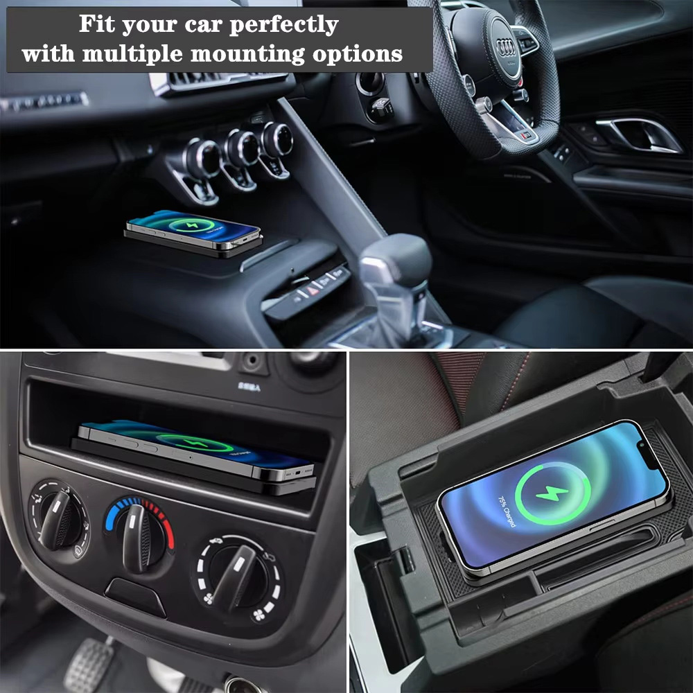 Caricatore Wireless 15W per Au - Wireless Car Charger Mount Fast Charging recensione e prezzo