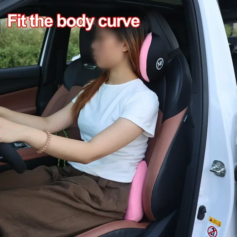 Per il comfort di guida: Acces - Memory Foam Car Neck Pillow Lumbar Support recensione e prezzo